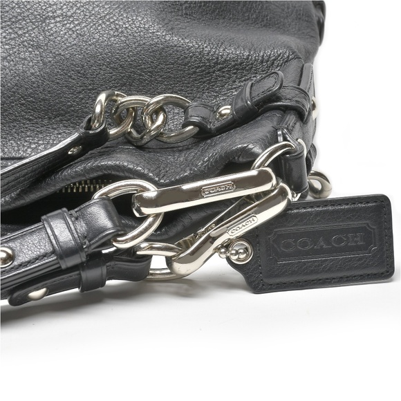 COACH G1120-14142M Brooke Leather Handbag Hobo Satchel - Picture 7 of 10